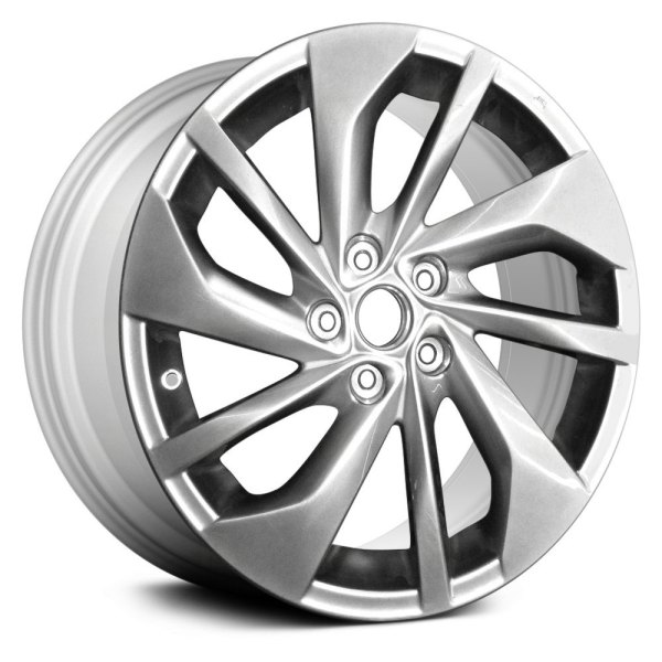 Replikaz® - 18 x 7 10 Spiral-Spoke Silver Alloy Factory Wheel (Replica)
