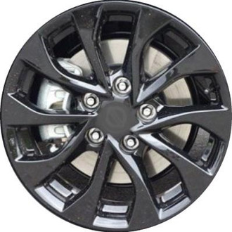 Replikaz® - 10 I-Spoke Painted Gloss Black 16x6.5 Alloy Factory Wheel - Replica