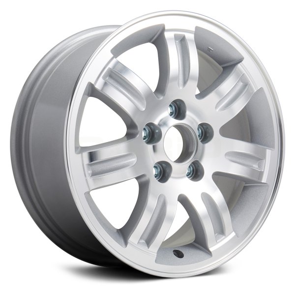Replikaz® - 16 x 6.5 7 I-Spoke Silver Machined Alloy Factory Wheel (Replica)