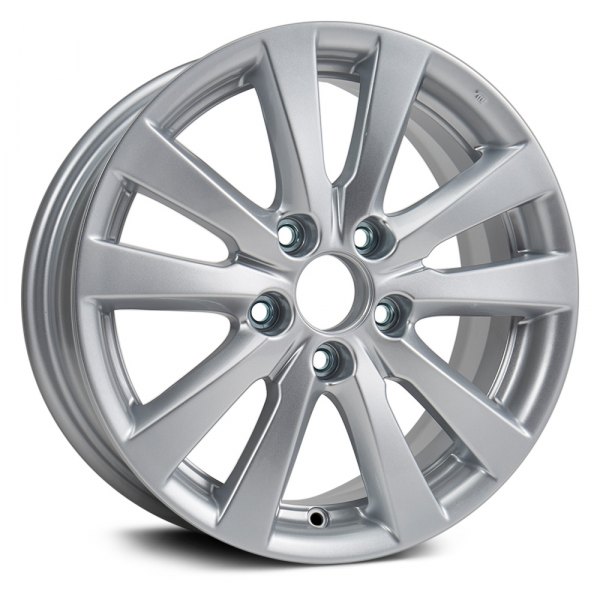 Replikaz® - 16 x 6.5 5 V-Spoke Silver Alloy Factory Wheel (Replica)
