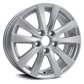 Replikaz® - 5 V-Spoke Painted Silver 16x6.5 Alloy Factory Wheel - Replica