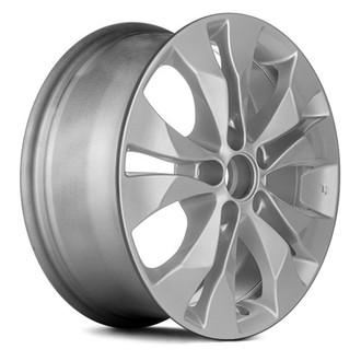 Replikaz® - 5 V-Spoke Painted Silver 17x6.5 Alloy Factory Wheel - Replica