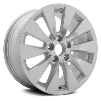 Replikaz® - 10 I-Spoke Painted Silver 17x7.5 Alloy Factory Wheel - Replica