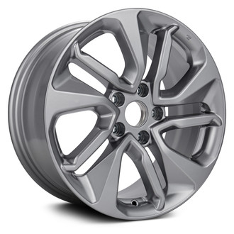 Replikaz® - 10 Spiral-Spoke Painted Silver 17x7.5 Alloy Factory Wheel - Replica