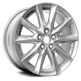 Replikaz® - 10 I-Spoke Painted Silver 18x7 Alloy Factory Wheel - Replica