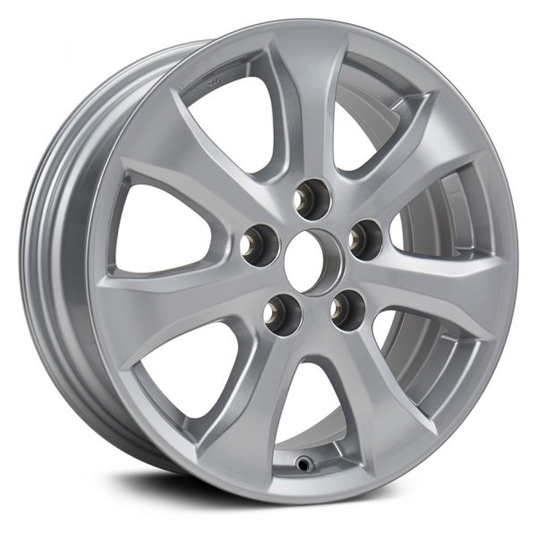 Replikaz® - 16 x 6.5 7 I-Spoke Silver Alloy Factory Wheel (Replica)