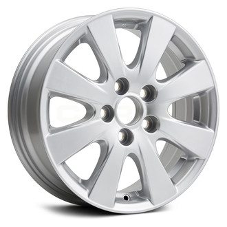 Replikaz® - 8 I-Spoke Painted Silver 16x6.5 Alloy Factory Wheel - Replica