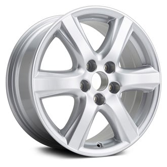 Replikaz® - 6 I-Spoke Painted Silver 17x7 Alloy Factory Wheel - Replica