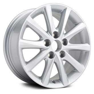 Replikaz® - 10 I-Spoke Painted Silver 16x6.5 Alloy Factory Wheel - Replica