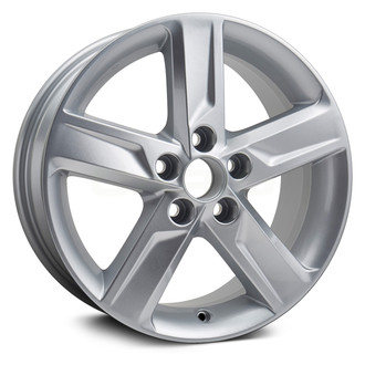 Replikaz® - 5-Spoke Painted Silver 17x7 Alloy Factory Wheel - Replica