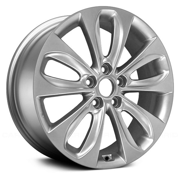 Replikaz® - 18 x 7.5 5 Split-Spoke Silver Alloy Factory Wheel (Replica)