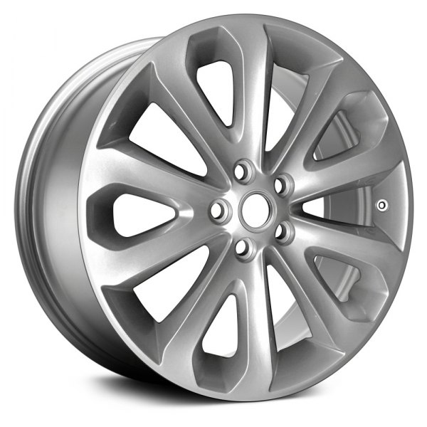 Replikaz® - 20 x 8.5 5 V-Spoke Silver Alloy Factory Wheel (Factory Take Off)