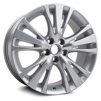 Replikaz® - Triple 5-Spoke Painted Silver 19x7.5 Alloy Factory Wheel - Replica