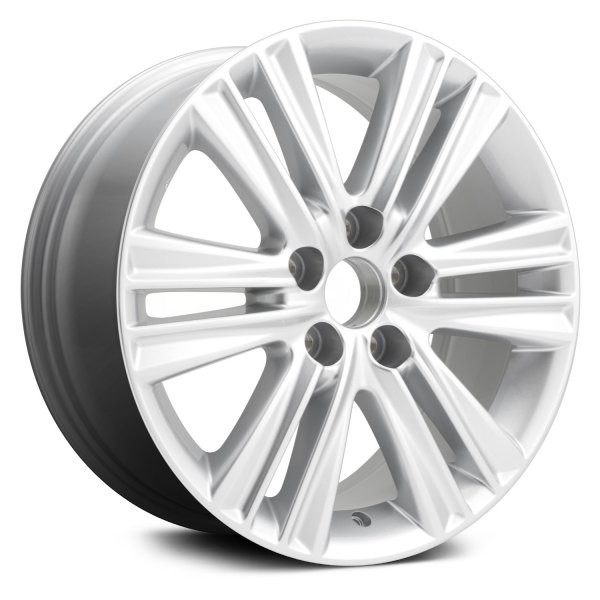 Replikaz® - 17 x 7 6 V-Spoke Silver Alloy Factory Wheel (Replica)