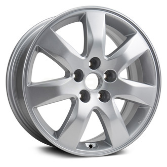 Replikaz® - 7 I-Spoke Painted Silver 17x7 Alloy Factory Wheel - Replica