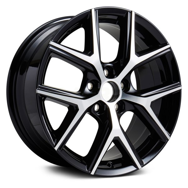 Replikaz® - 18 x 7.5 5 Y-Spoke Black Alloy Factory Wheel (Replica)