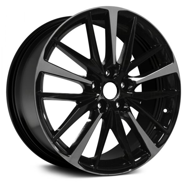 Replikaz® - 19 x 8 10 Alternating-Spoke Painted Black Alloy Factory Wheel (Replica)