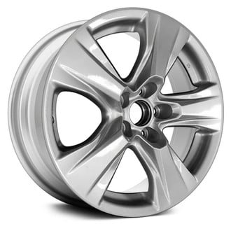 Replikaz® - 5-Spoke Painted Silver 17x7 Alloy Factory Wheel - Replica