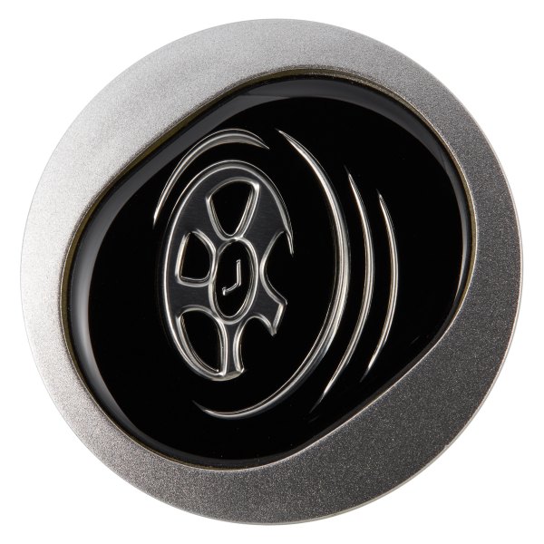 Replikaz® - Silver Wheel Center Cap With Jante Logo