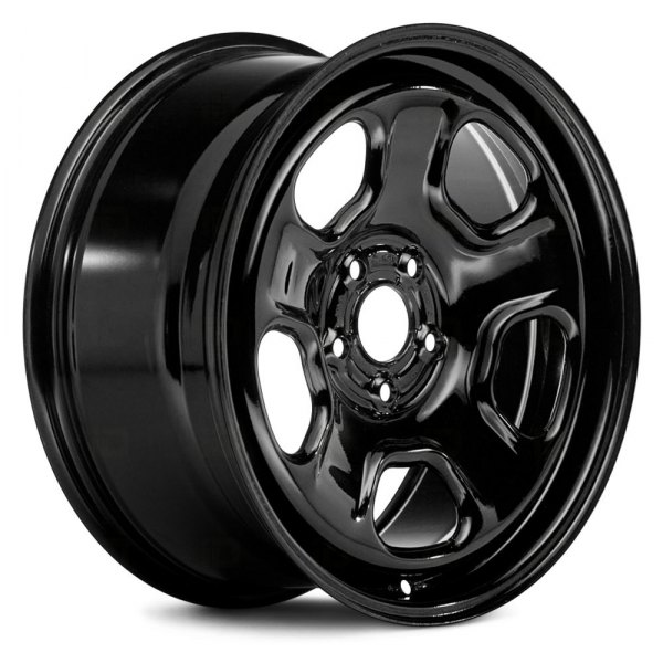 Replikaz® - 18 x 8 5-Spoke Black Steel Factory Wheel (Replica)