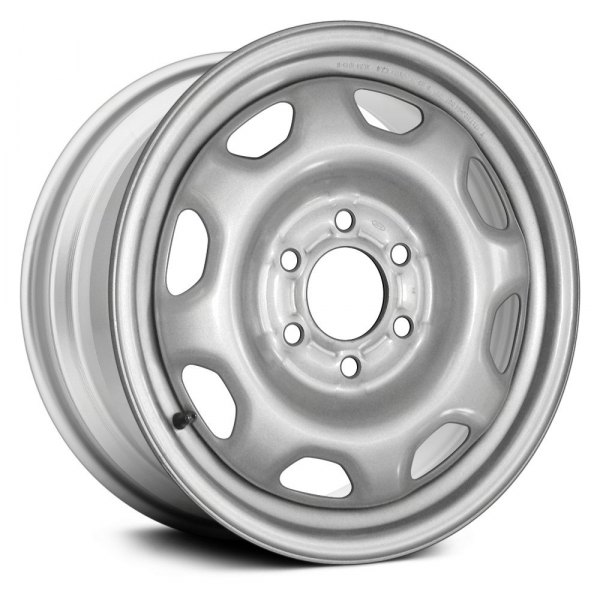 Replikaz® - 17 x 7.5 8-Slot Silver Steel Factory Wheel (Remanufactured)