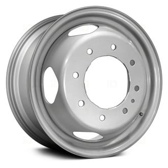 Replikaz® - 5-Slot Painted Silver 17x6.5 Steel Factory Wheel - Replica