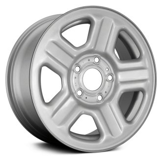 Replikaz® STL09072U20UOE - 5-Spoke Painted Silver 16x7 Steel Factory Wheel  - Used