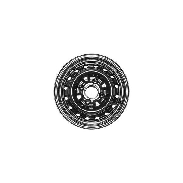 Replikaz® - 14 x 5 16-Hole Black Steel Factory Wheel (Remanufactured)