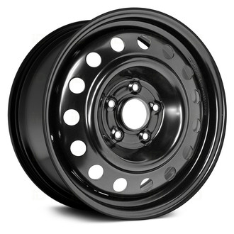 Replikaz® - 13-Hole Painted Black 16x6.5 Steel Factory Wheel - Replica