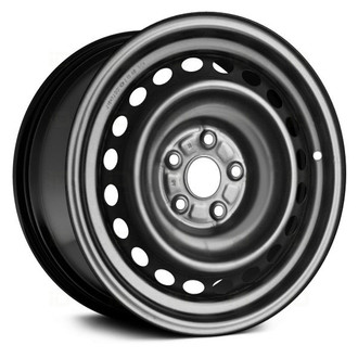 Replikaz® - 20-Hole Painted Black 16x7 Steel Factory Wheel - Replica