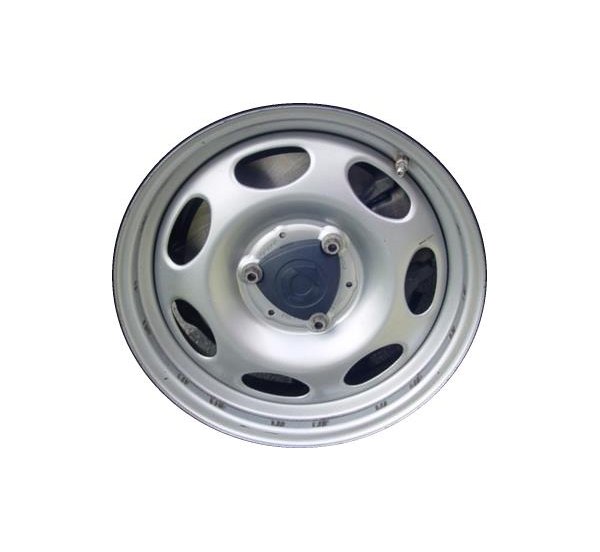 Replikaz® - 15 x 5.5 7-Hole Silver Steel Factory Wheel (Replica)