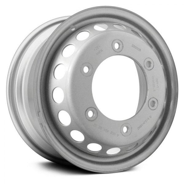Replikaz® - 16 x 5.5 18-Hole Silver Steel Factory Wheel (Remanufactured)