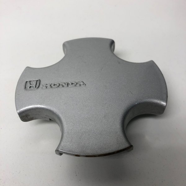 Replikaz® - Painted Silver Wheel Center Cap With Honda Logo and Written Honda