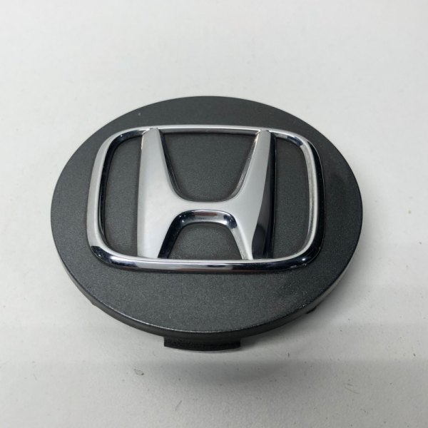 Replikaz® - Gray Wheel Center Cap With Chrome Honda Logo