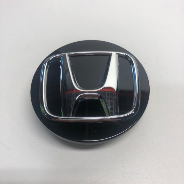Replikaz® - Black Wheel Center Cap With Chrome Honda Logo