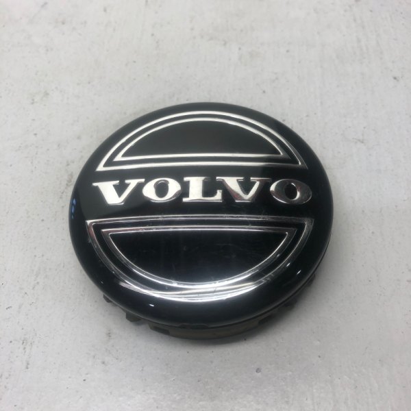 Replikaz® - Black Wheel Center Cap With Volvo Written Logo