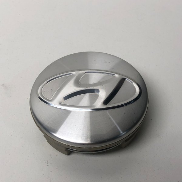 Replikaz® - Silver Wheel Center Cap With Hyundai Logo