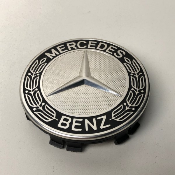 Replikaz® - Silver Wheel Center Cap With Mercedes Benz Logo