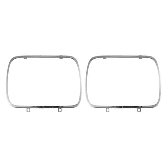 RESTOPARTS® - Driver and Passenger Side Replacement Headlight Retaining Rings