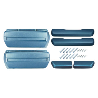 RESTOPARTS® - Front and Rear Armrest Base and Pad Kit