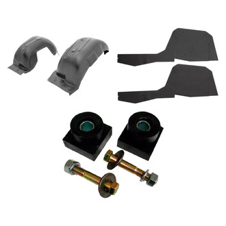RESTOPARTS® - 3-Pc Quarter Panels Wheelhouse Kit