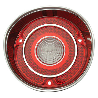 RESTOPARTS® - Driver Side Replacement Backup Light Lens