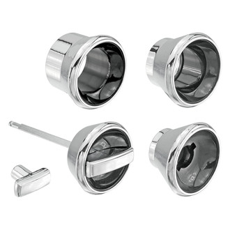 RESTOPARTS® - Dash Knob Bezel Set