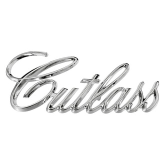 RESTOPARTS® - "Cutlass" Script Fender Emblem