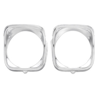 RESTOPARTS® - Inner and Outer Driver Side Headlight Bezel Set