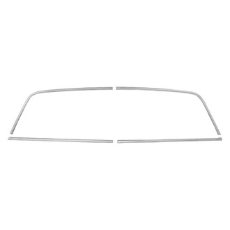 RESTOPARTS® - Rear Back Glass Molding Set