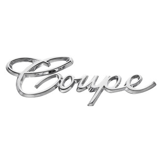 RESTOPARTS® - "Coupe" Script Quarter Panel Emblem