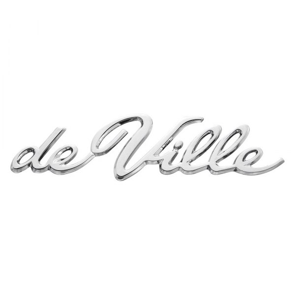 RESTOPARTS® - "DeVille" Script Quarter Panel Emblem