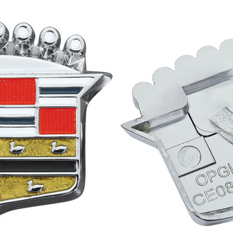 RESTOPARTS® - "Crest" Trunk Lock Emblem