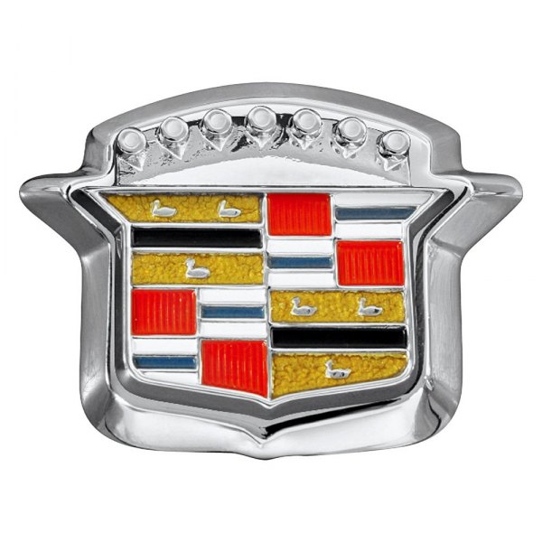 RESTOPARTS® - "Crest" Trunk Lock Complete Emblem